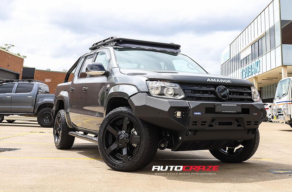 VOLKSWAGEN AMAROK ROCKSTAR XD 2 MATTE BLACK